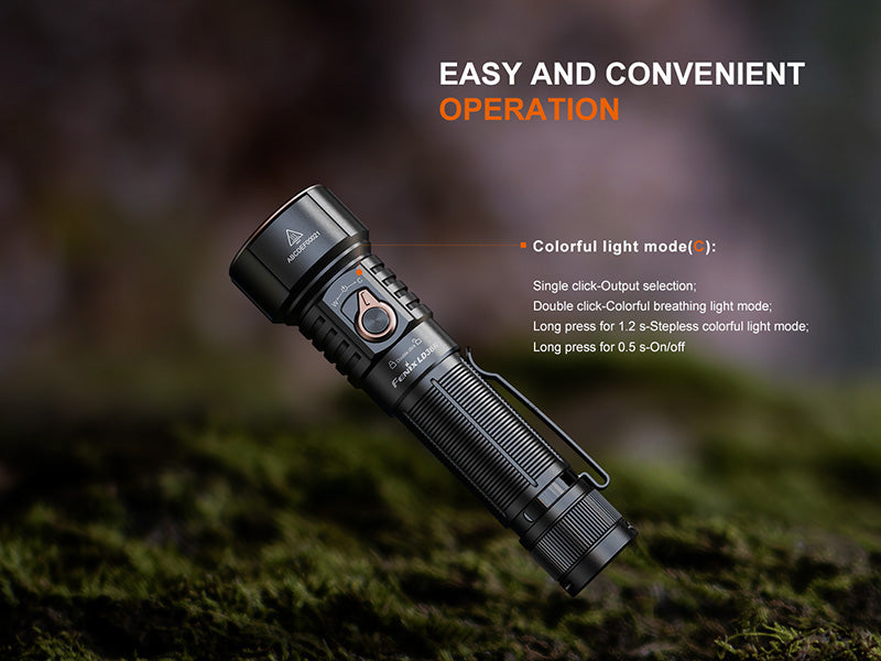 Lampe Torche Fenix LD36R 3600 Lumens - Éclairage Multicolore - Rechargeable USB-C