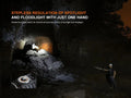 Lampe Torche Fenix LD45R - 2800 Lumens - Floodlight ou Spotlight  NYCTALOPE  