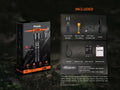 Lampe Torche Fenix LD45R - 2800 Lumens - Floodlight ou Spotlight  NYCTALOPE  