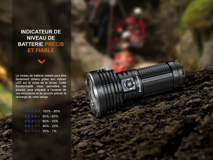 Lampe Torche Fenix LR40R V2.0 – 15000 Lumens - Rechargeable  NYCTALOPE  