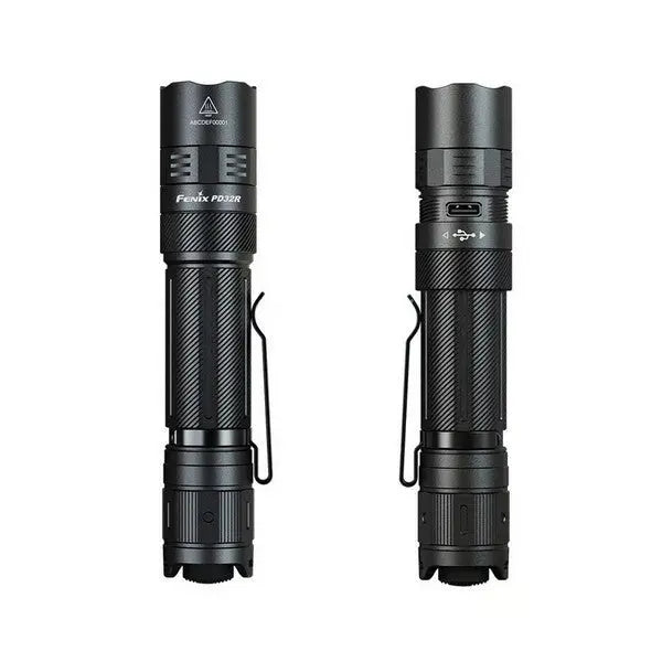 Lampe Torche Fenix PD32R - 1400Lumens - rechargeable batterie 18650 3400 mAh incluse - NYCTALOPE
