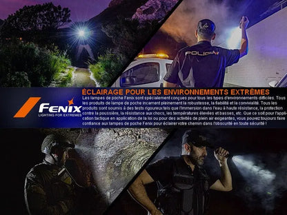 Lampe Torche Fenix PD35R – 1700 Lumens - rechargeable  NYCTALOPE  
