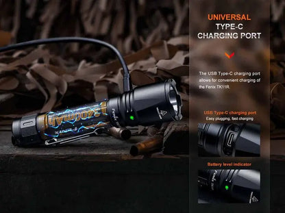 Lampe Torche Fenix TK11R - 1600 Lumens - rechargeable  NYCTALOPE  