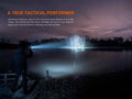 Lampe Torche Fenix TK22R - 3200 Lumens - Rechargeable interrupteur FlexiSensa  NYCTALOPE  