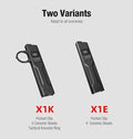 Lampe Torche FlatTac Klarus X1-K - 4200Lumens rechargeable USB-C - avec anneau tactique  NYCTALOPE  