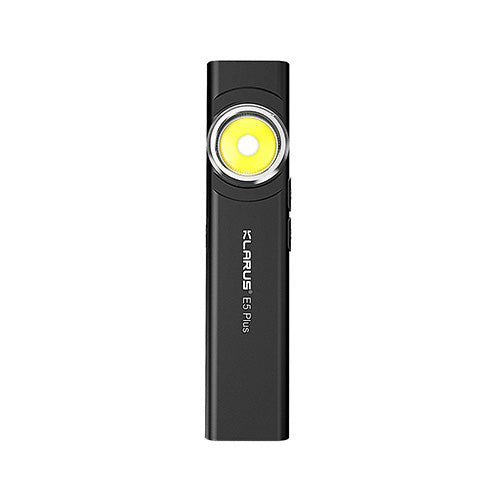 Lampe Torche Klarus E5 Plus 650 Lumens - Ultra-Compacte - Triple Éclairage - Rechargeable USB-C