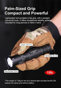 Lampe Torche Klarus GL3 - 2100 Lumens – Rechargeable + support M-LOK + Interrupteur déporté  NYCTALOPE  