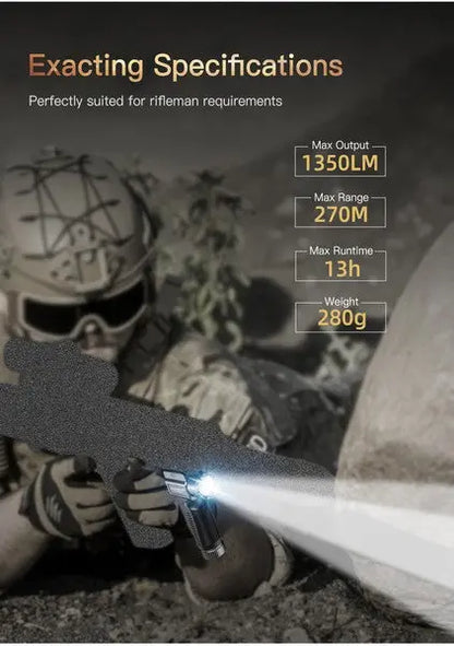 Lampe Torche Klarus GL5 - 1350 Lumens  NYCTALOPE  