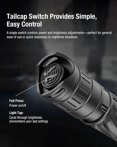 Lampe Torche Klarus P2 - 1000 Lumens – Lampe stylo EDC Rechargeable  NYCTALOPE  