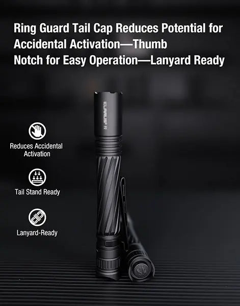 Lampe Torche Klarus P2 - 1000 Lumens – Lampe stylo EDC Rechargeable  NYCTALOPE  