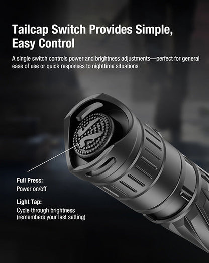 Lampe Torche Klarus P2 - 1000 Lumens – Lampe-stylo EDC Rechargeable  NYCTALOPE  