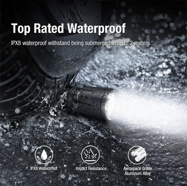 Lampe Torche Klarus XT11GT PRO V3 - 3300 Lumens tactique et rechargeable - NYCTALOPE