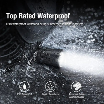 Lampe Torche Klarus XT11GT PRO V3 - 3300 Lumens tactique et rechargeable - NYCTALOPE