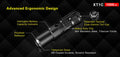 Lampe Torche Klarus XT1C – 1000 Lumens  NYCTALOPE  