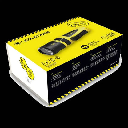 Lampe Torche LEDLENSER EX7R ex-zone 1/21 – série ATEX – 220 Lumens  NYCTALOPE  