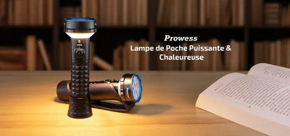 Lampe Torche Lanterne Olight Prowess 5000 Lumens éclairage bidirectionnel  NYCTALOPE  