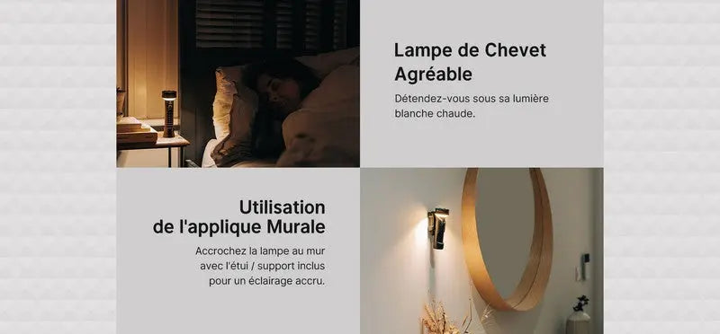 Lampe Torche Lanterne Olight Prowess 5000 Lumens éclairage bidirectionnel  NYCTALOPE  