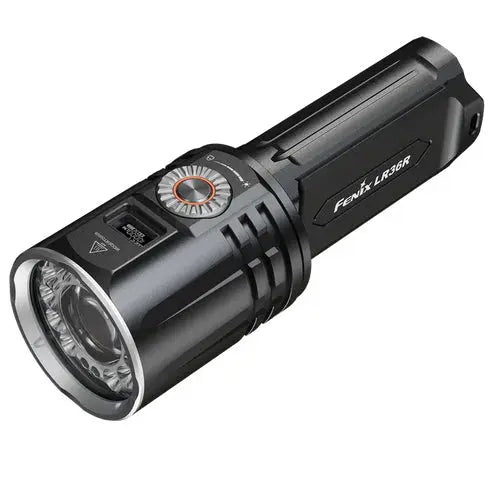 Lampe Torche Laser Fenix LR36R - 10000 Lumens LED + 350 Lumens LEP - Longue portée 1260 mètres  NYCTALOPE  