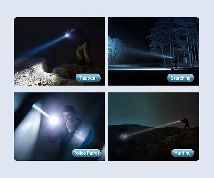 Lampe Torche Laser Nextorch T20L - 900 Lumens rechargeable - Portée 2000 mètres  NYCTALOPE  