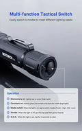 Lampe Torche Laser Nextorch T20L - 900 Lumens rechargeable - Portée 2000 mètres  NYCTALOPE  