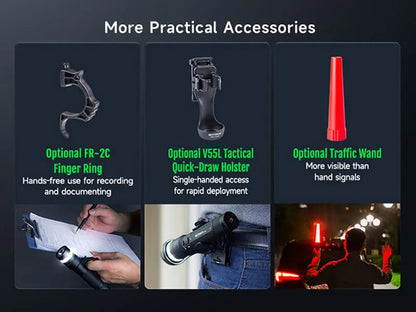 Lampe Torche Nextorch C61 3500 Lumens - Double Faisceau - Variation Continue - Rechargeable USB-C  NYCTALOPE  