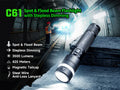 Lampe Torche Nextorch C61 3500 Lumens - Double Faisceau - Variation Continue - Rechargeable USB-C  NYCTALOPE  