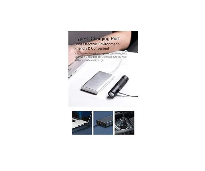 Lampe Torche Nextorch ED10 - 1400 Lumens rechargeable  NYCTALOPE  