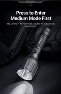Lampe Torche Nextorch P82C - 2200 Lumens rechargeable - longue portée - NYCTALOPE