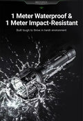 Lampe Torche Nextorch P82C - 2200 Lumens rechargeable - longue portée - NYCTALOPE