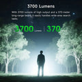 Lampe Torche Nextorch P84B - 3700 Lumens - lampe torche rechargeable USB-C - balise de signalisation  NYCTALOPE  
