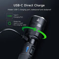 Lampe Torche Nextorch P84B - 3700 Lumens - lampe torche rechargeable USB-C - balise de signalisation  NYCTALOPE  