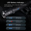 Lampe Torche Nextorch P84B - 3700 Lumens - lampe torche rechargeable USB-C - balise de signalisation  NYCTALOPE  