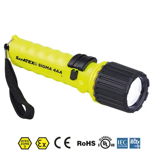 Lampe Torche Nightsearcher Sigma 4AA 185 Lumens - ATEX - Zone 0 - NYCTALOPE