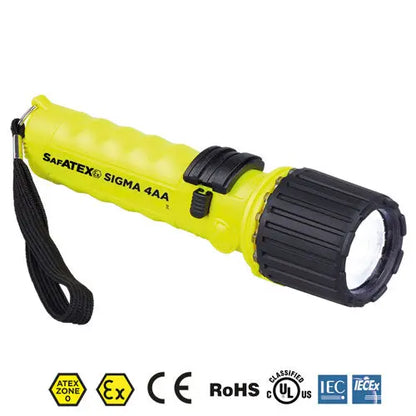 Lampe Torche Nightsearcher Sigma 4AA 185 Lumens - ATEX - Zone 0 - NYCTALOPE