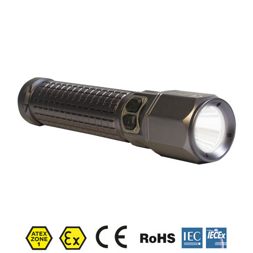 Lampe Torche Nightsearcher Sigma RFL 160 Lumens - ATEX - Zone 1 - Batterie Li-ion - NYCTALOPE
