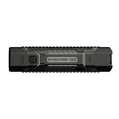 Lampe Torche Nitecore EDC07 - 1500 Lumens  - 3 Températures de Couleur - Rechargeable USB-C - Design Slim Ultra-Léger - NYCTALOPE