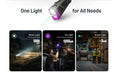 Lampe Torche Nitecore EDC17 - 1500 Lumens - LED Blanche + UV + Laser Vert - Design Plat Rechargeable USB-C  NYCTALOPE  