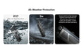 Lampe Torche Nitecore EDC17 - 1500 Lumens - LED Blanche + UV + Laser Vert - Design Plat Rechargeable USB-C  NYCTALOPE  