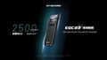 Lampe Torche Nitecore EDC23 - 2500 Lumens rechargeable  NYCTALOPE  