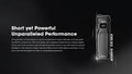 Lampe Torche Nitecore EDC23 - 2500 Lumens rechargeable  NYCTALOPE  