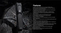 Lampe Torche Nitecore EDC25 - 3000 Lumens rechargeable  NYCTALOPE  