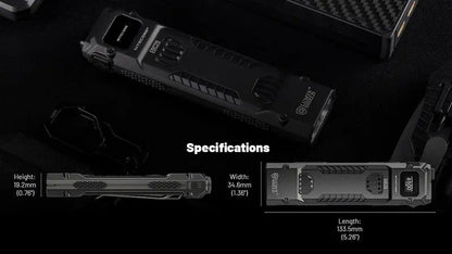 Lampe Torche Nitecore EDC29 – 6500 Lumens rechargeable  NYCTALOPE  