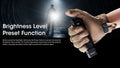 Lampe Torche Nitecore EDC29 – 6500 Lumens rechargeable  NYCTALOPE  