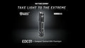 Lampe Torche Nitecore EDC31 - 3500 Lumens rechargeable - NYCTALOPE