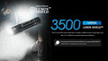Lampe Torche Nitecore EDC31 - 3500 Lumens rechargeable - NYCTALOPE