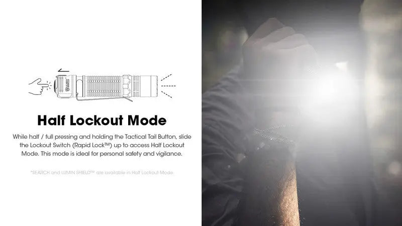 Lampe Torche Nitecore EDC31 - 3500 Lumens rechargeable - NYCTALOPE