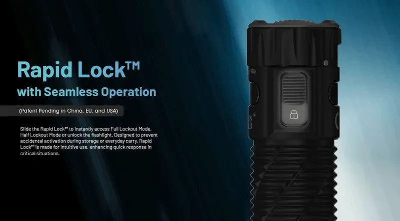 Lampe Torche Nitecore EDC35 - 5000 Lumens rechargeable  NYCTALOPE  