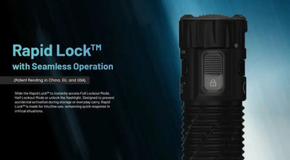 Lampe Torche Nitecore EDC35 - 5000 Lumens rechargeable  NYCTALOPE  