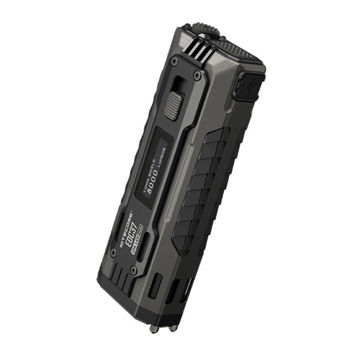 Lampe Torche Nitecore EDC37 8000 Lumens - Rechargeable USB-C - Écran OLED - NYCTALOPE