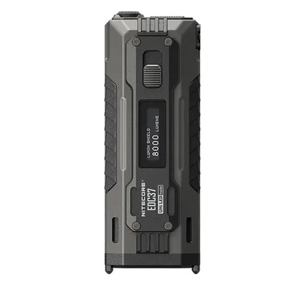 Lampe Torche Nitecore EDC37 8000 Lumens - Rechargeable USB-C - Écran OLED - NYCTALOPE